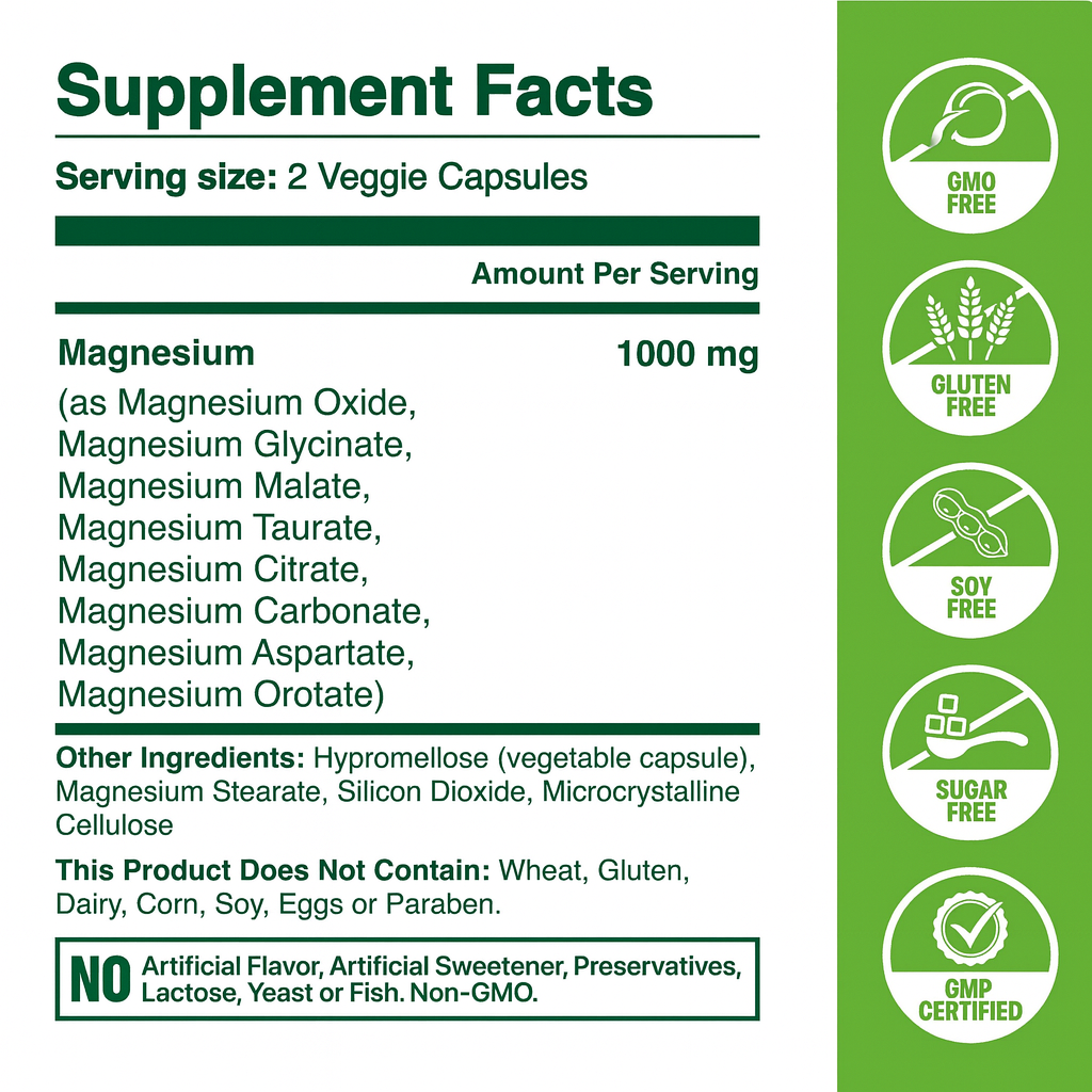 8 in 1 Magnesium Complex